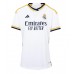 Camiseta Real Madrid Federico Valverde #15 Primera Equipación Replica 2023-24 para mujer mangas cortas